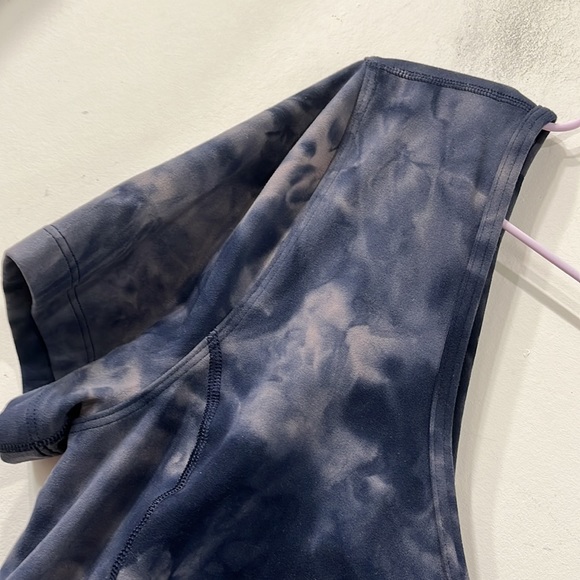 Lululemon Align T-Shirt Diamond Dye Lunar Rock True Navy Size 8 - Picture 9 of 15